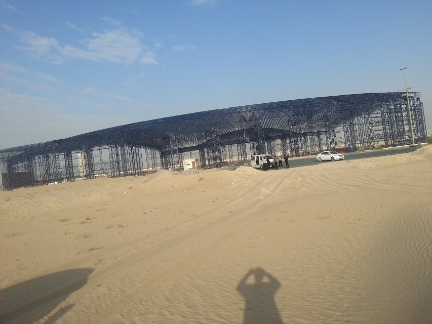 调兵山大型场馆网架工程